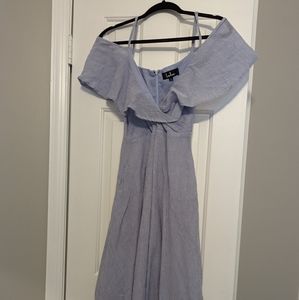 Off the shoulder dress